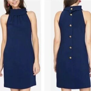Sail To Sable {STS} Navy Blue Shift Dress - XS